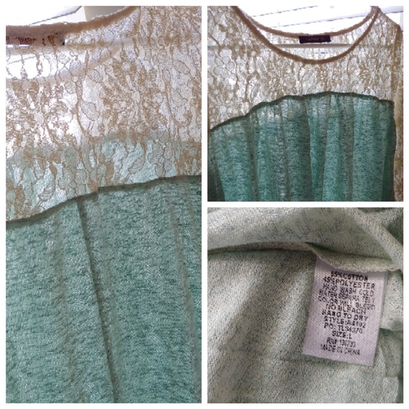 Springtime In The City Lace Sleeve Blouse - Picture 8 of 8